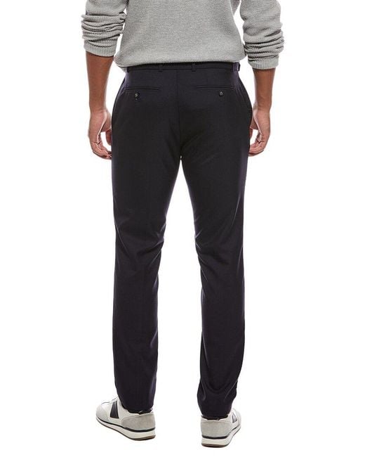 Officine Generale Black Officine Generale Pierre Wool Pant for men