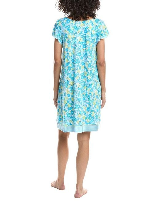 Ellen Tracy Blue Chemise