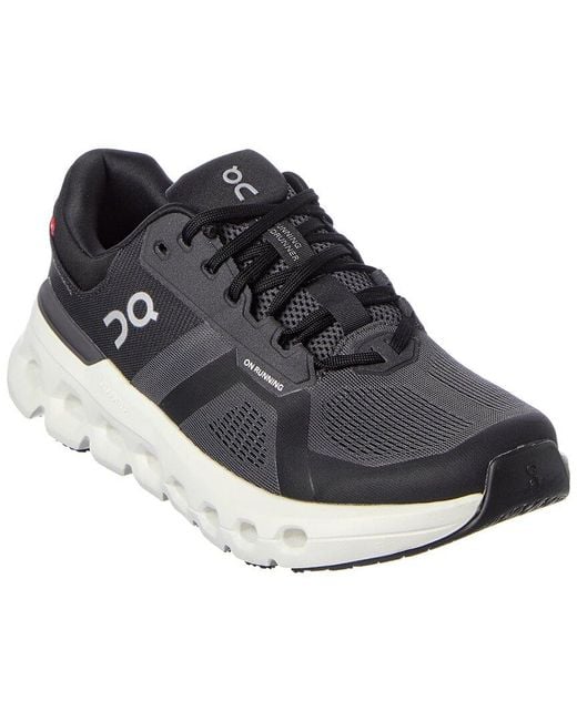 On Shoes Black Cloudrunner 2 Sneaker for men