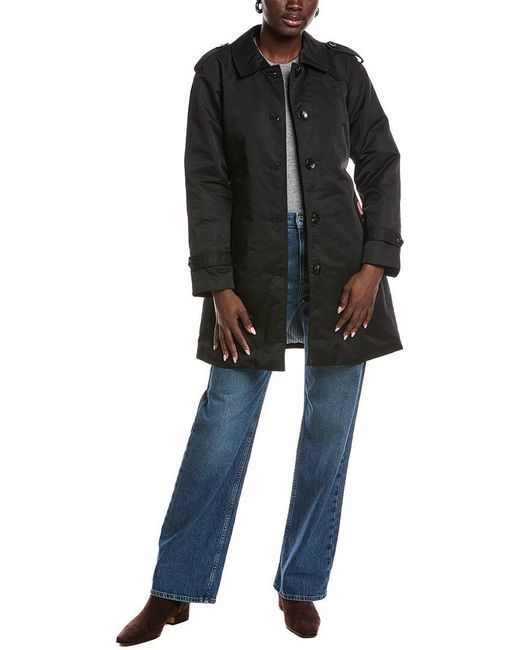 Hunter Black Trench Coat
