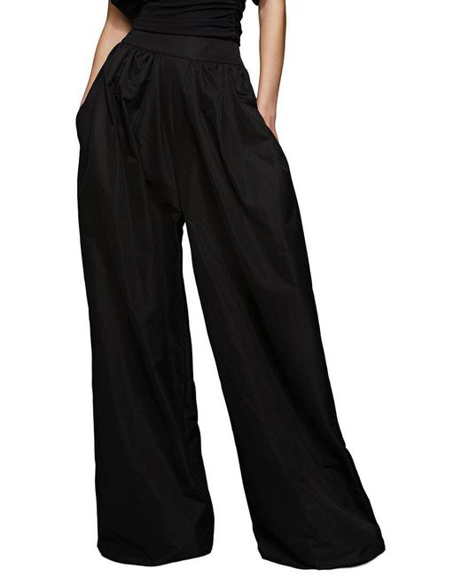 Et Ochs Black Nyla Taffeta Pant
