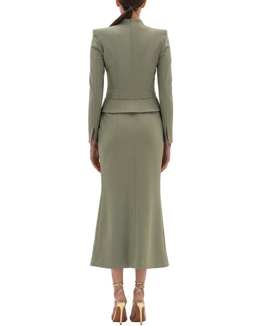 BGL Green Midi Dress