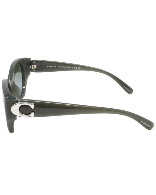 COACH Green Hc8407U 52Mm Sunglasses
