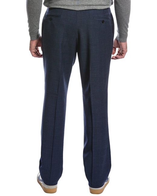 Brooks Brothers Blue Classic Wool-blend Pant for men