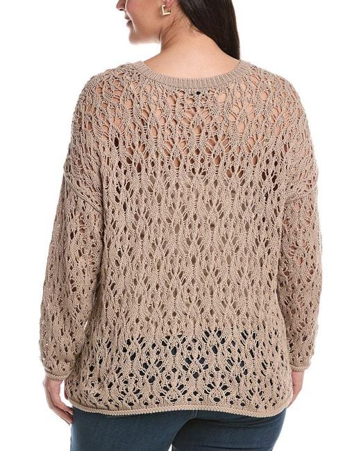 Eileen Fisher Brown Plus Sweater