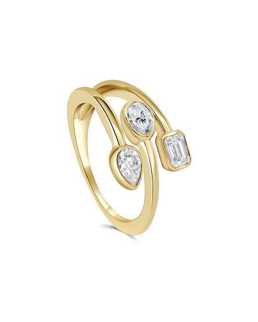 Sabrina Designs Metallic 14K 0.62 Ct. Tw. Diamond Bypass Ring