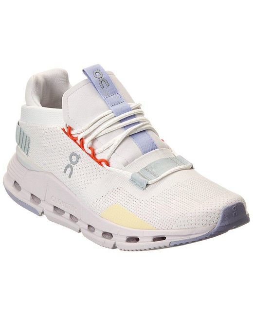 On Shoes White Cloudnova Sneaker