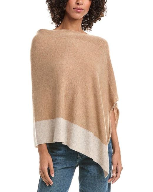 Forte Natural Cashmere Poncho