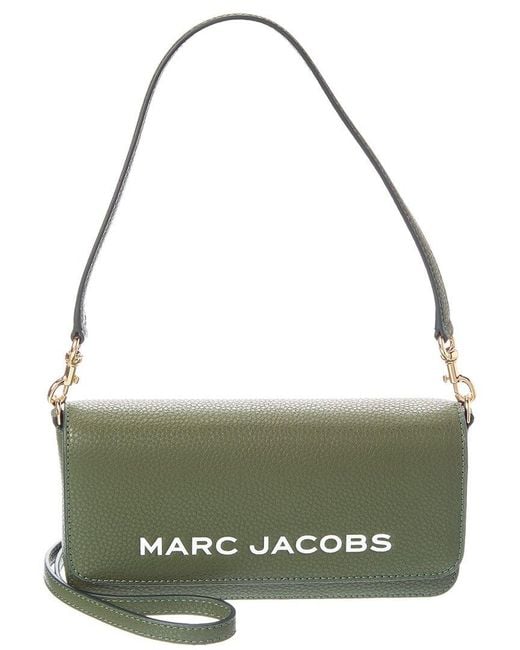 Marc Jacobs Green Cb Bold Leather Mini Bag
