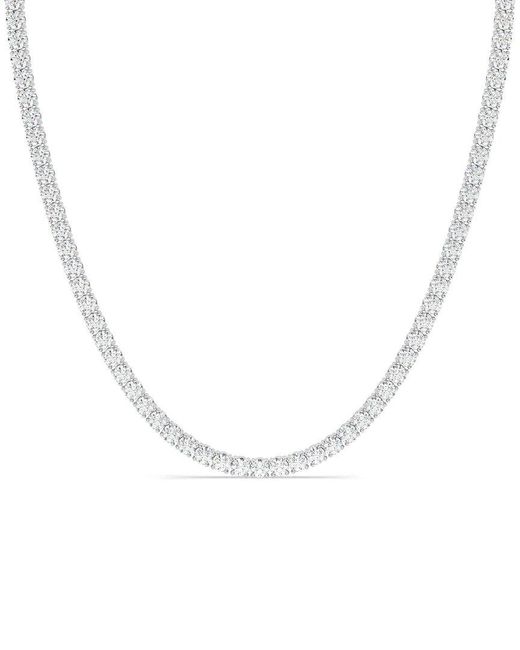 Lab Grown Diamonds White 14K 7.00 Ct. Tw. Lab-Grown Diamond Necklace