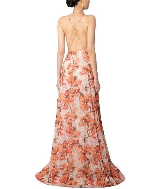 SAU LEE White Calista Dress