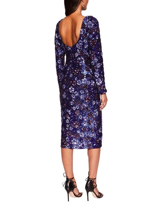 Marchesa Blue Gown