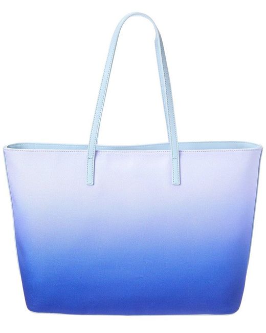 Love Moschino Blue Canvas Tote