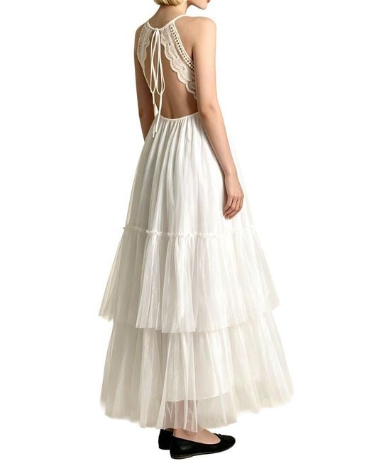 Emma way White Maxi Dress