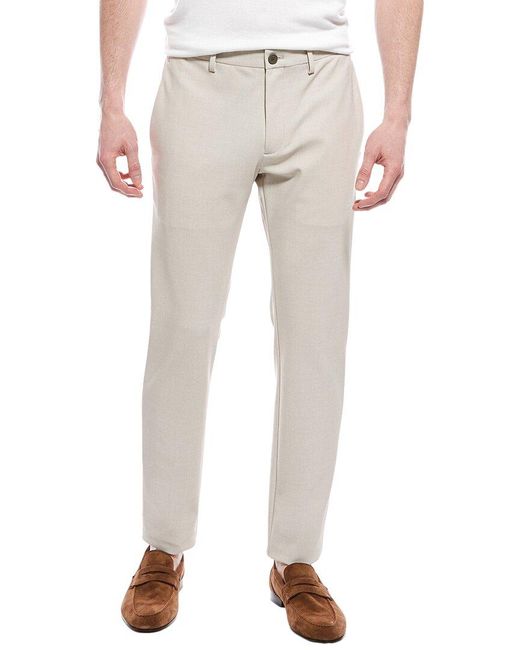 Theory Natural Zaine Precision Linen-Blend Pant for men