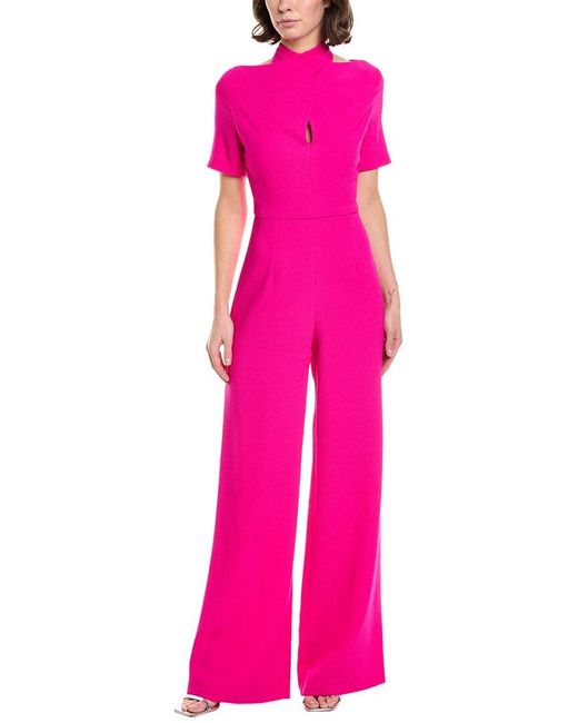 Black Halo Pink Mercer Jumpsuit