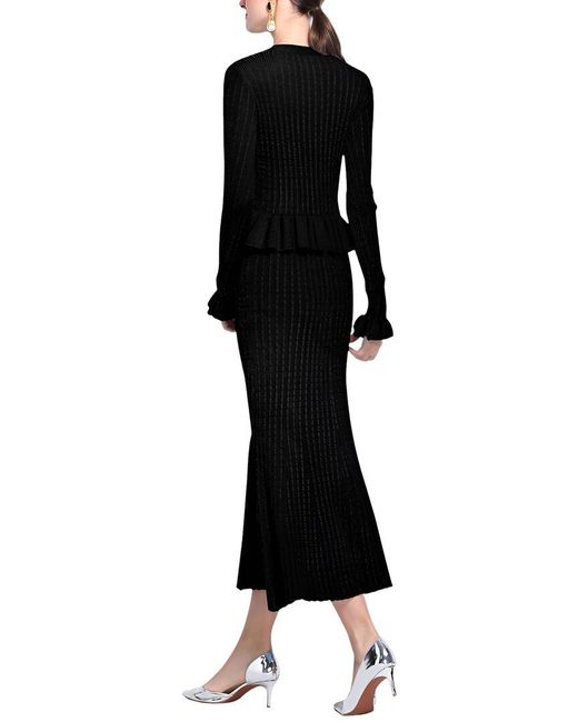DZA Black Day Dress