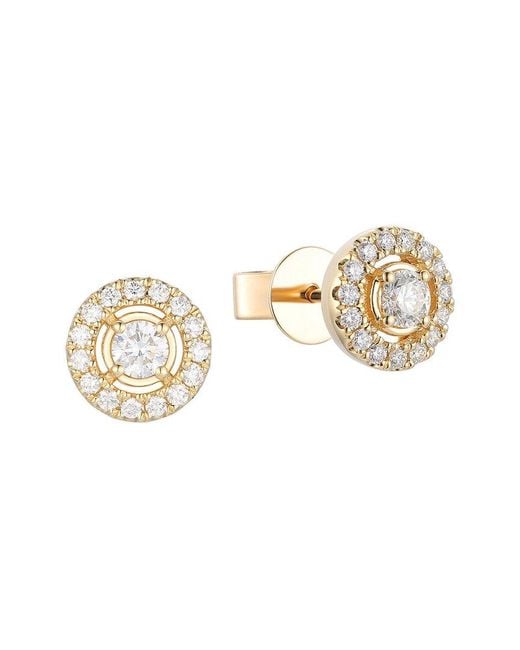 Gregg Ruth White 14K 0.43 Ct. Tw. Diamond Earring