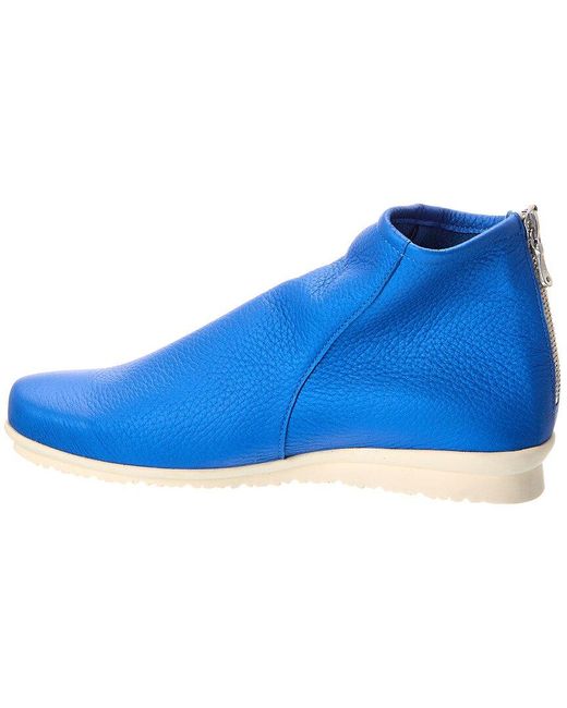 Arche Blue Baryky Leather Flat