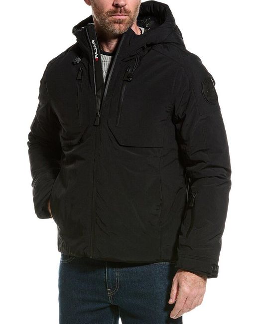 Pajar Black Elias Mixed Media Ski Jacket for men