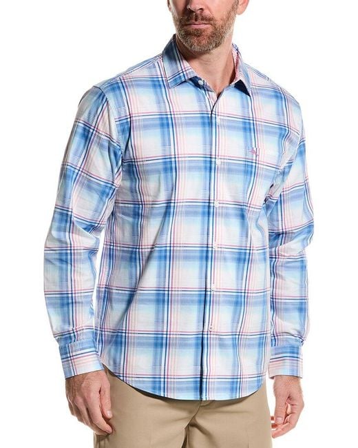 Tommy Bahama Blue Sarasota Woven Shirt for men