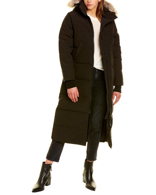 Canada Goose Synthetic Mystique Down Parka in Black | Lyst