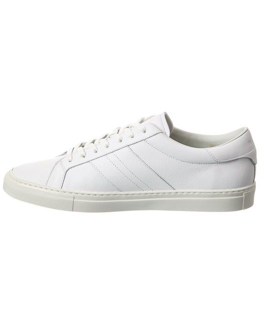 Bally White Hedey Leather Sneaker for men
