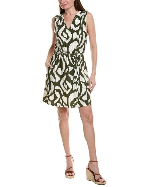 Tommy Bahama White Carmela Inlet Ikat Mini Dress