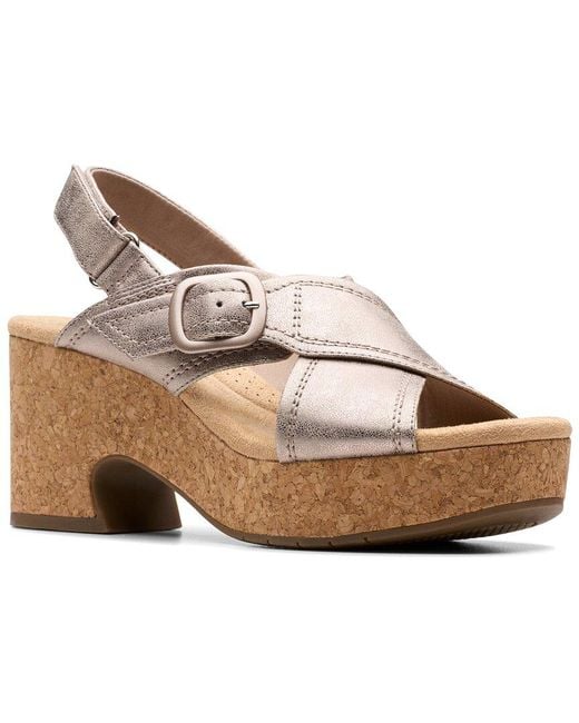 Clarks Pink Nerisa Pace Sandal