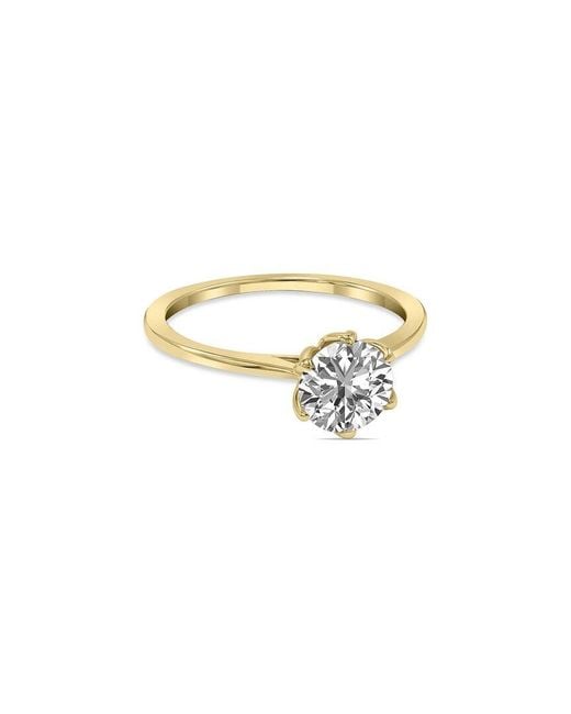 Lab Grown Diamonds White 14K 1.00 Ct. Tw. Lab-Grown Diamond Solitaire Ring