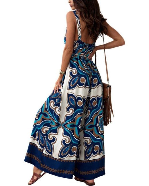 Vincent Blue Jumpsuit