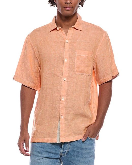 Tommy Bahama Blue Paradise Breezer Linen Shirt for men