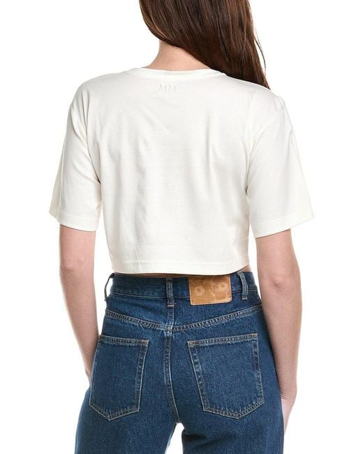 Max Mara White Khat Solid Top