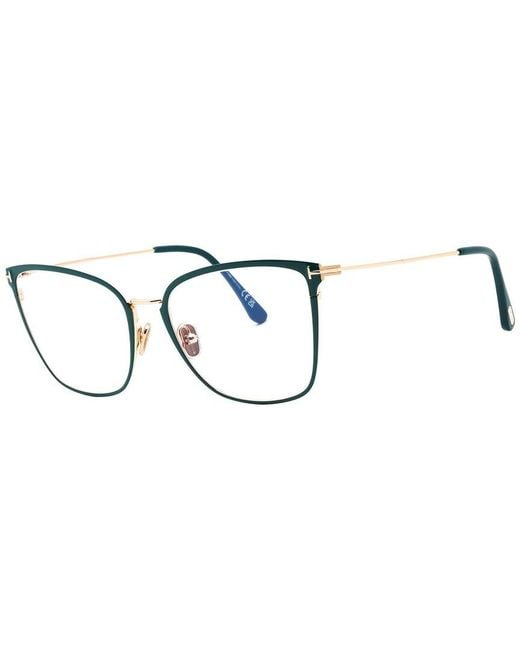 Tom Ford White 56Mm Optical Frames