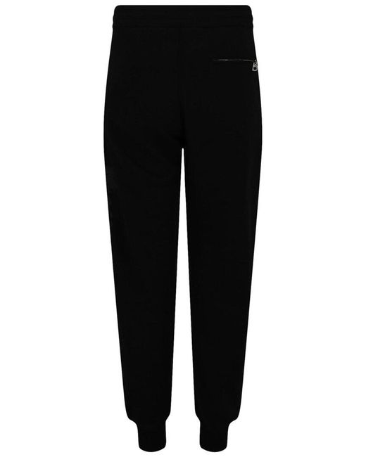 McQueen Black Graffiti Logo Sweatpants for men