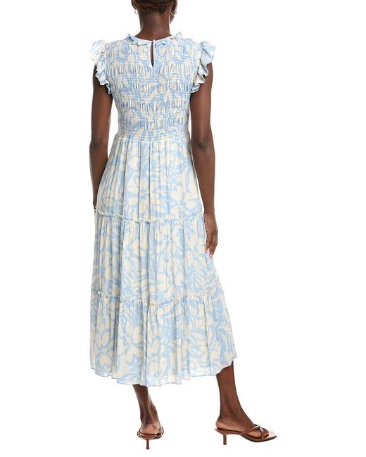 Nanette Lepore Blue Maxi Dress