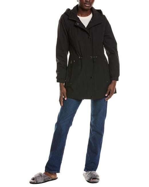 London Fog Black Medium Coat