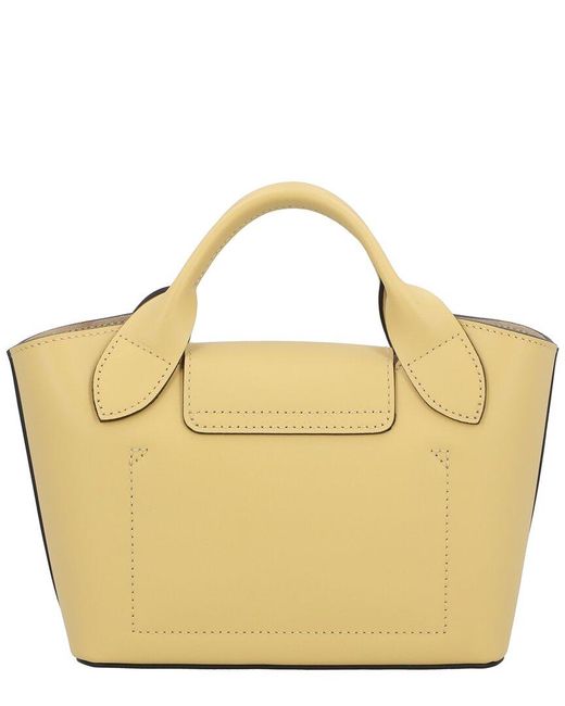 Longchamp Metallic Épure Xs Leather Tote