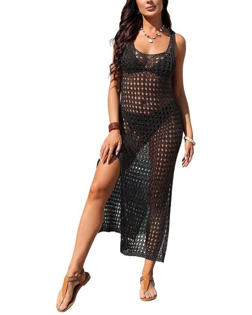 ENJOY PETRA Black Midi Dress