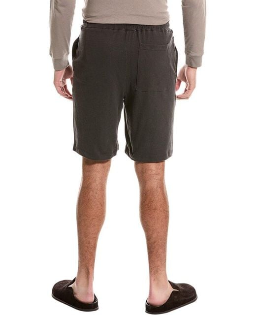 Barefoot Dreams Black Malibu Collection Short for men