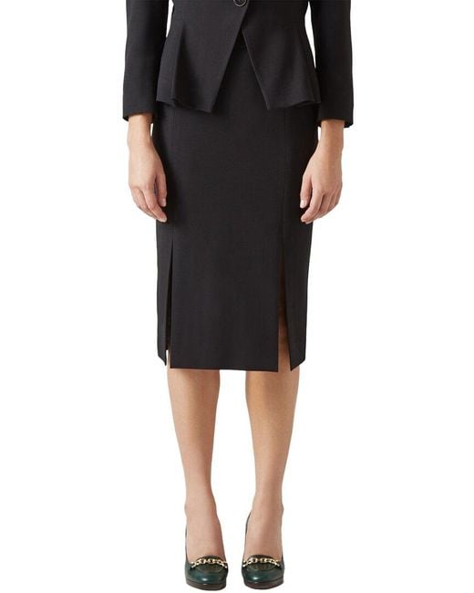 L.K.Bennett Black Sky Pencil Skirt