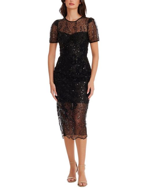 Dress the Population Black Lia Sheath Dress