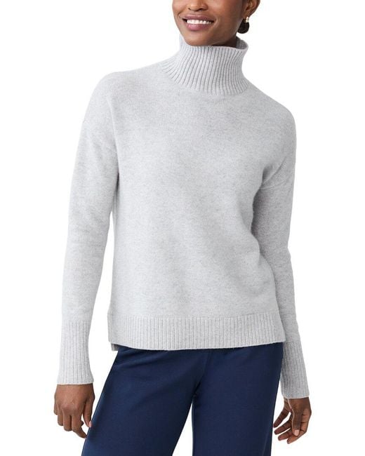 J.McLaughlin Gray Dina Cashmere Sweater
