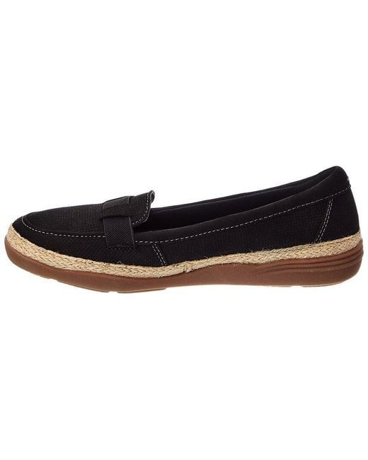 Clarks Blue Elaina Echo Leather Loafer