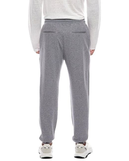Brunello Cucinelli Gray Lounge Pant for men