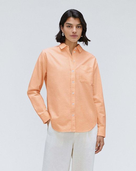 Everlane White The Relaxed Oxford Shirt