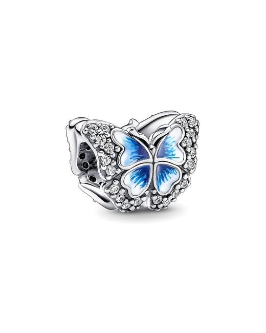 Pandora Blue Moments Cz Charm