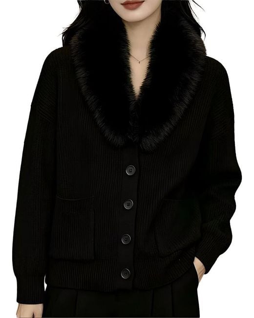 Tedora Black Cardigan
