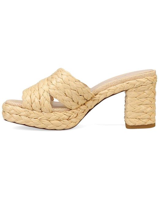 Pelle Moda Natural Camren Raffia Sandal