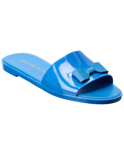 Jack Rogers Patricia Bow Jelly Sandal in Blue Lyst